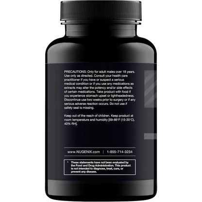Nugenix Total-T, Free and Total Testosterone Booster Supplement for Men, 90 Count